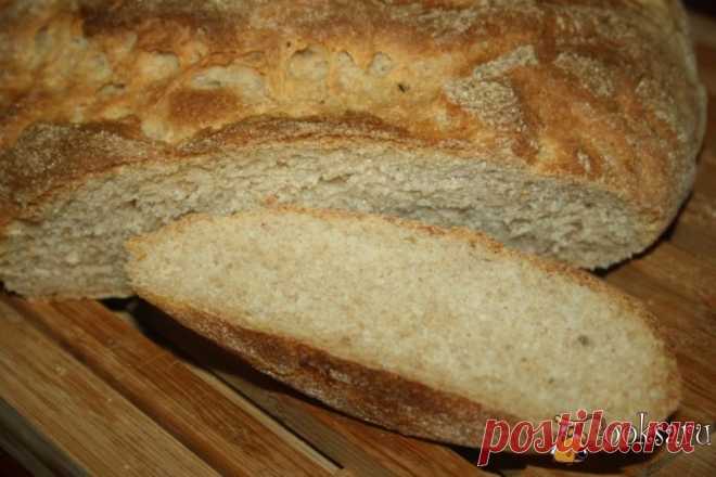 Хлеб бездрожжевой на пшенично-ржаной закваске фото рецепт приготовления