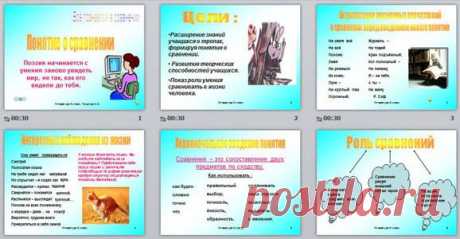 Понятие о сравнении | Литература