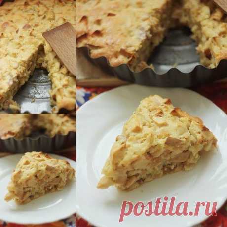 Шарлотка с яблоками. | Готовим вместе