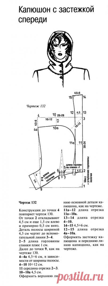 Как моделировать и шить капюшон?