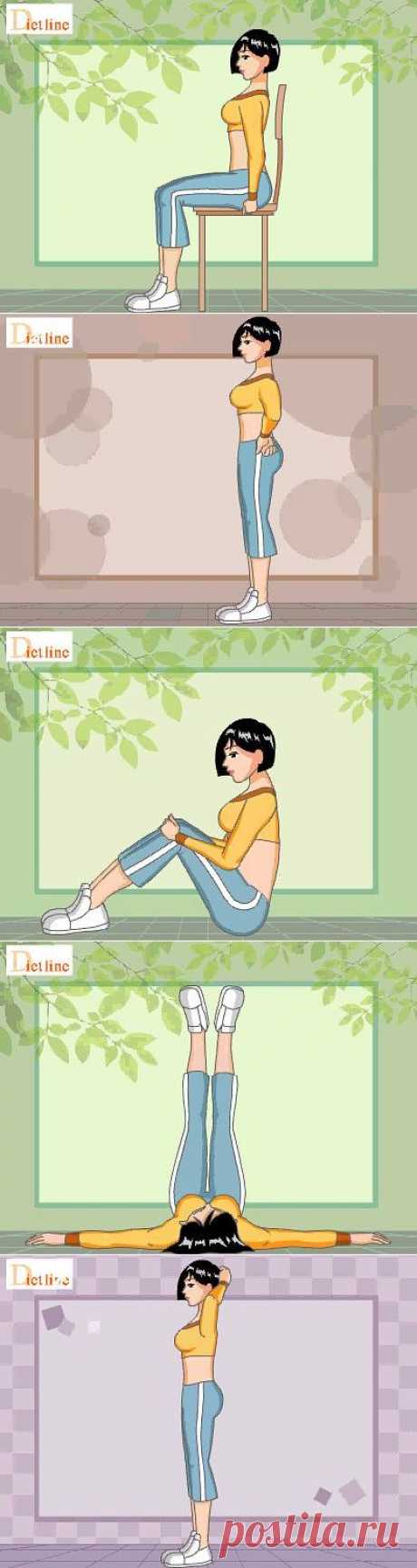 ХОТИТЕ ПЛОСКИЙ ЖИВОТ? НЕ ЛЕНИТЕСЬ!