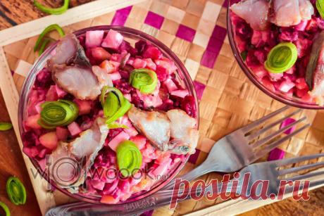 Норвежский салат с сельдью-очень вкусный вариант замены "селедки по шубой" | WOWcook- САМЫЕ ВКУСНЫЕ РЕЦЕПТЫ | Яндекс Дзен