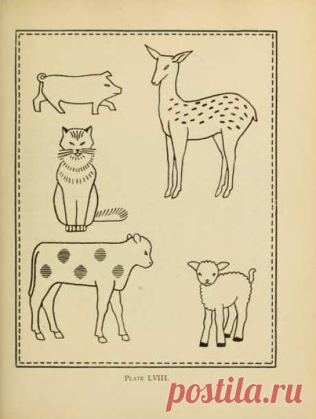 An embroidery pattern book : Waring, Mary E : Free Download, Borrow, and Streaming : Internet Archive