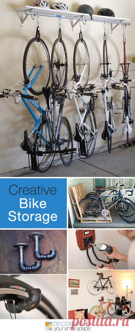 Creative Bike Storage