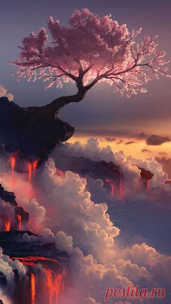 Surreal!!! Fuji Volcano, Japan, Asia, Geography, Cherry Blossom  |  Pinterest • Всемирный каталог идей