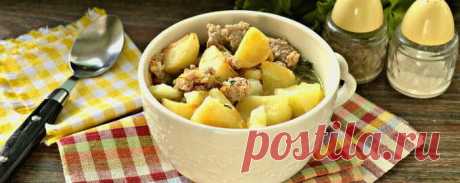 Тушеная картошка - 10 вкусных рецептов приготовления с пошаговыми фото