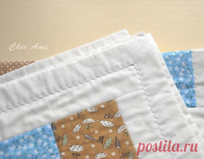 Мастер-класс: шьем несложное лоскутное одеяло - Ярмарка Мастеров - ручная работа, handmade