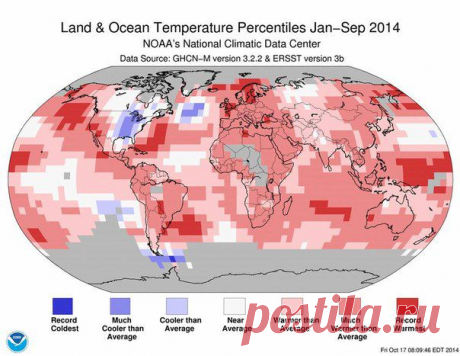 Температурные аномалии с января по сен / Социальная погода