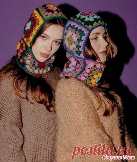 Изделия с мотивом "бабушкин квадрат" - 11 - Все в ажуре... (вязание крючком) - Страна Мам