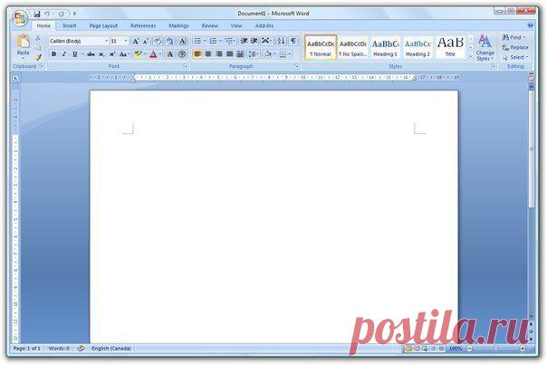 Как создать фирменный бланк с помощью Microsoft Office Word 2007 / Понимание бизнеса