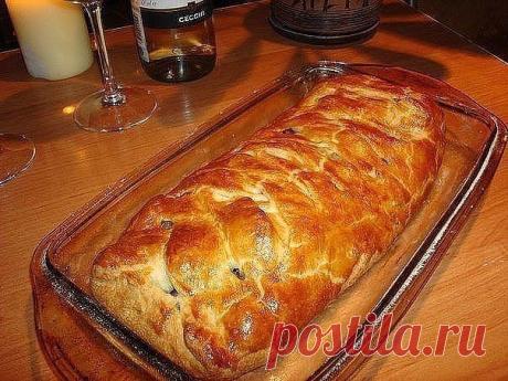 Быстрый мясной пирог с грибами » В сети – себя просвети!