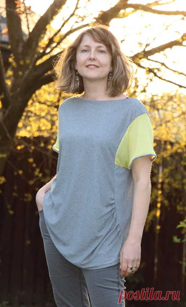 www.sewdifferent.co.uk/gathered-panel-tee-free-sewing-pattern/
