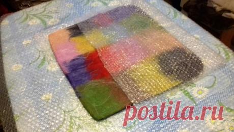 Валяная сумка. МК для начинающих. Часть вторая.