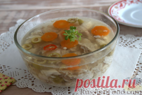 Рецепт: Рыба заливная на RussianFood.com