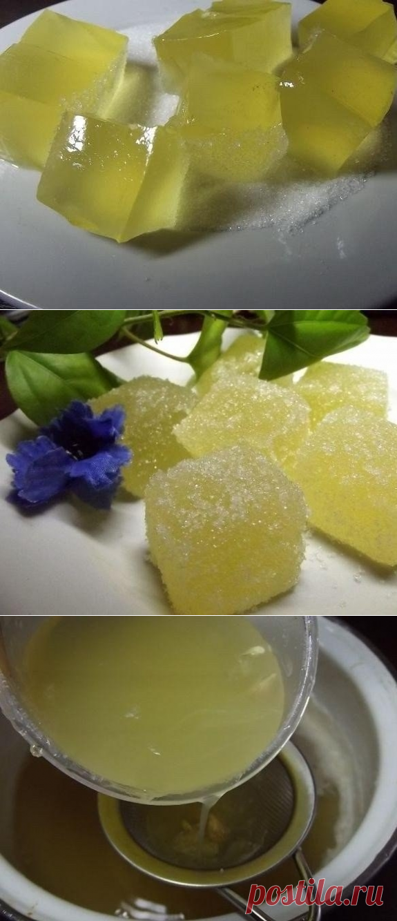 Как приготовить лимонный мармелад в домашних условиях - рецепт, ингредиенты и фотографии