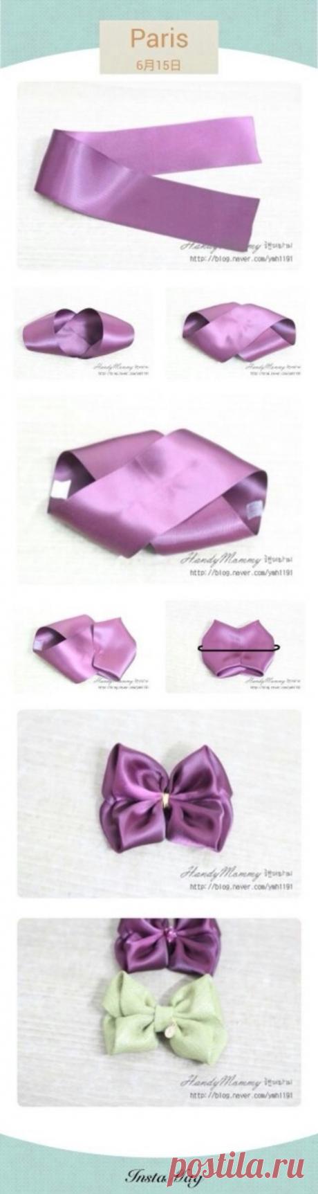 手工发饰 手工蝴蝶结 原创发饰…_来自某小茗的图片分享-堆糖