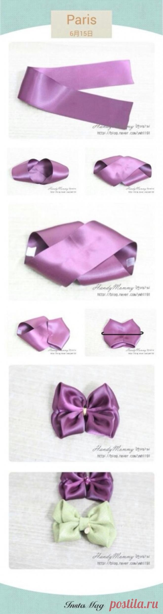 手工发饰 手工蝴蝶结 原创发饰…_来自某小茗的图片分享-堆糖