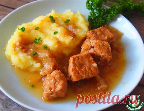 Мясо в луковом соусе – кулинарный рецепт
