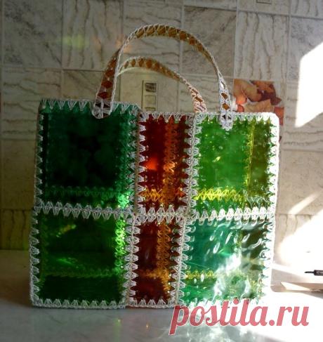 Bolsas de botellas de plástico