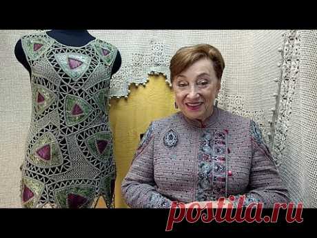 Туника "Самоцветы". Мастер-класс по вязанию крючком от О. С. Литвиной.