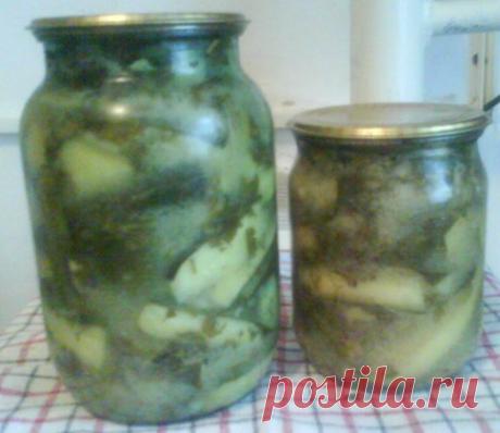 Салат из огурцов на зиму