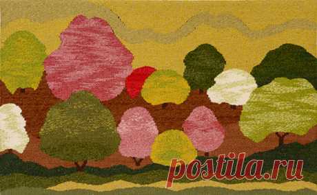 Tapestry Artist Linda Giesen: A Moment in Springtime