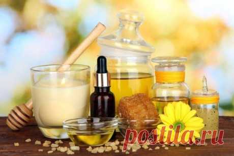 Смеси масел против морщин.