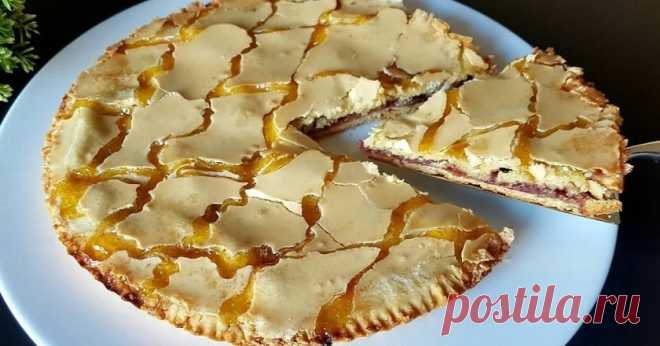 Французский пирог «Трещинка» с джемом: рецепт выпечки - Со Вкусом