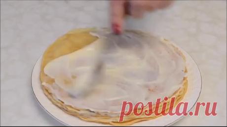 #Тортик из блинов