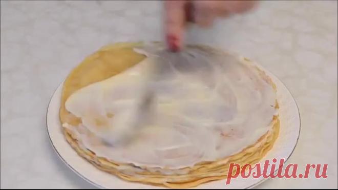 #Тортик из блинов