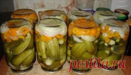 МАРИНОВАННЫЕ ОГУРЧИКИ БЕЗ СТЕРИЛИЗАЦИИ