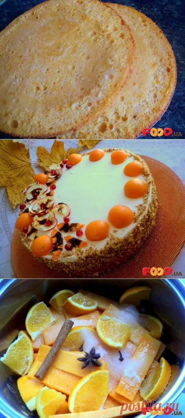 Торт «Осенний блюз» - Кулинарные рецепты на Food.ua