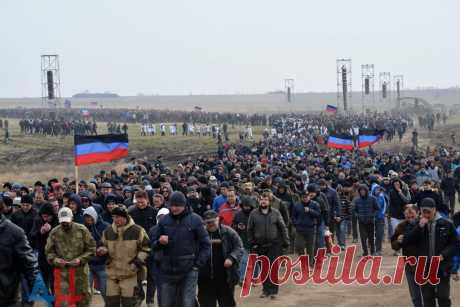 Мобилизационный сбор резервистов ДНР на полигоне в районе н.п. Шахтерск | Выживи сам