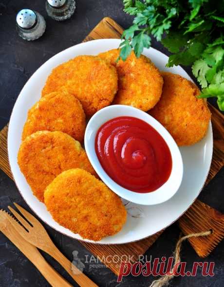 Куриные котлеты в панировке