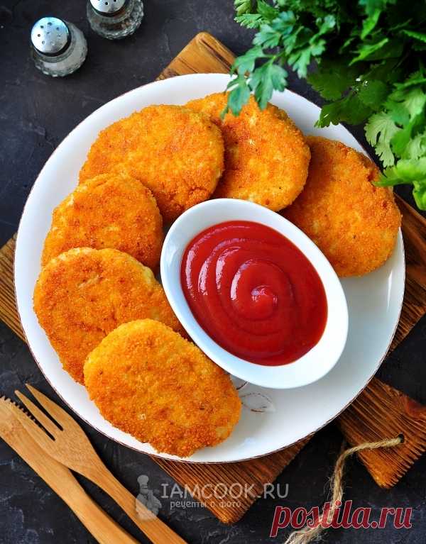 Куриные котлеты в панировке