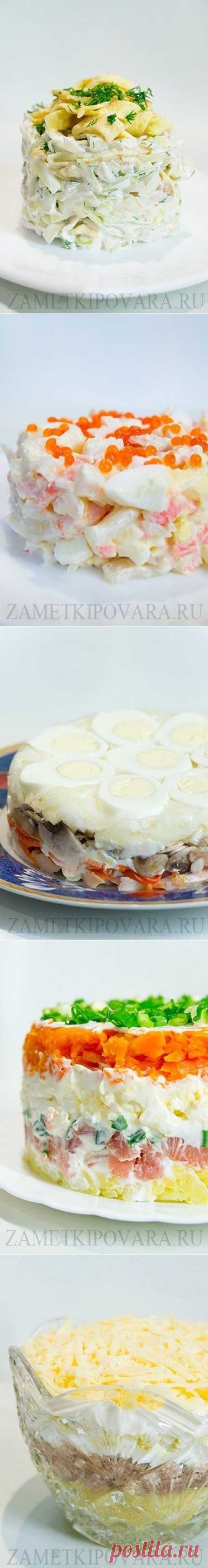 9 вкусных салатов!