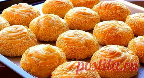 Беру картофель и готовлю вкусную слоёную выпечку. Простой и быстрый рецепт