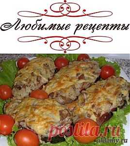 Форель или горбуша под грибным соусом &raquo; Любимые рецепты