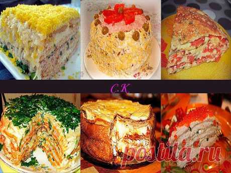 6 закусочных тортов на новогодний стол | БУДЕТ ВКУСНО!