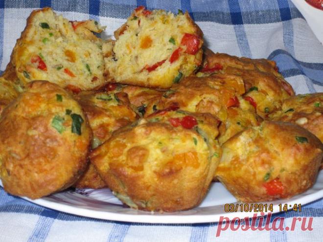 Тыквенные маффины с сыром Фета