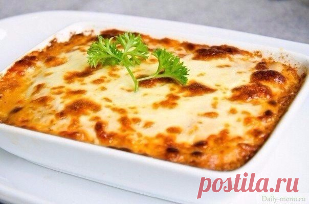 Лазанья из кабачков