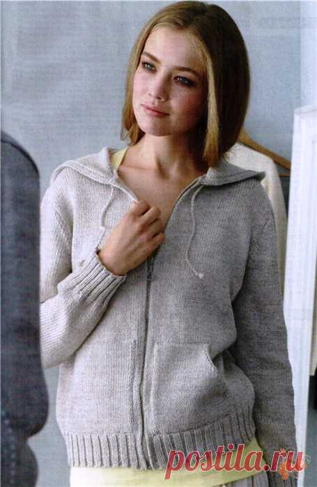 Спортивный жакет на молнии