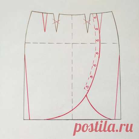 ​Кружевная юбка