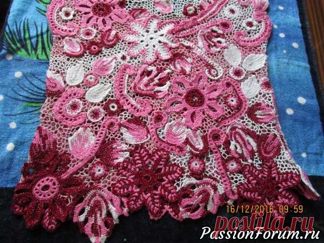 Блузка в технике 