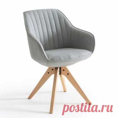 Кресло для письменного стола JIMI Кресло для письменного стола JIMI . Преимущества : Современный, очень стильный скандинавский дизайн, вращающееся сиденье и невероятный комфорт .Описание кресла Jimi :Вращающееся сиденье, не регулируемое по высоте .Тканевая обивка из 100 % полиэстера.Наполнитель из полиуретана 30 кг/м³.Ножки из массива бука .Вся коллекция  Jimi на сайте laredoute.ru.Размер кресла Jimi  :Ширина : 64 см.Общая высота : 78 см.43 см, максимум 50 см. Ширина спинк...