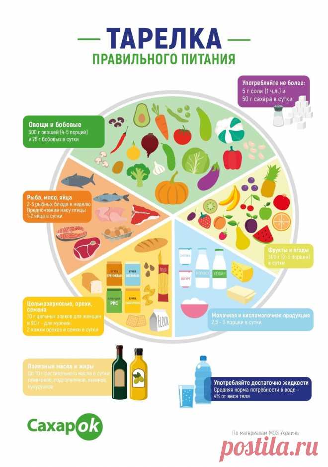 Тарелка правильного питания