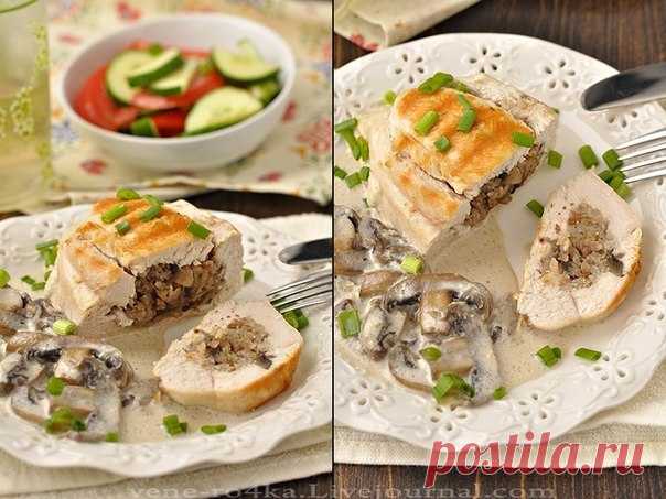 Курица, грибы, гречка — это классика кулинарии! — Вкусные рецепты