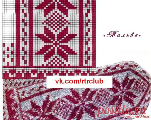 Готовимся к зиме! Утепляйтесь, дамы и господа, схемы варежечек! - Вязание - Страна Мам