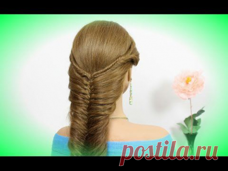 Hairstyles for long hair. Mermaid Hairstyle.