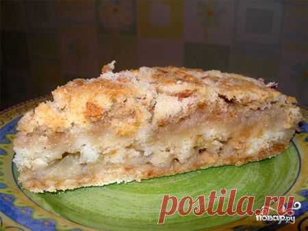 Шарлотка с тертыми яблоками - пошаговый кулинарный рецепт на Повар.ру